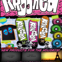 New from Krooked Skateboards