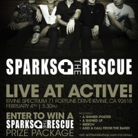 Sparks The Rescue - Performing LIVE at Active Irvine Spectrum 2/4