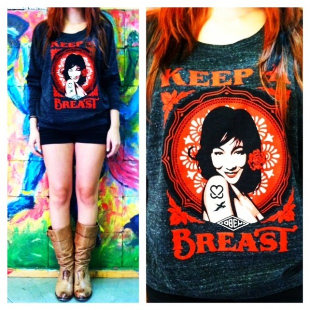 The Keep A Breast Women's Sweatshirt