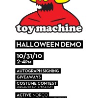 3rd Annual Toy Machine Halloween Demo