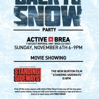6th Annual Back to Snow Party!