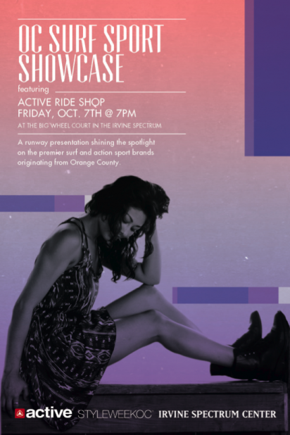 Join us for the Runway Show, Friday October 7th at 7pm, at the Irvine Spectrum!