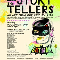 Milk & Cookies Art Show: The Story Tellers + Tee-Shirt Contest